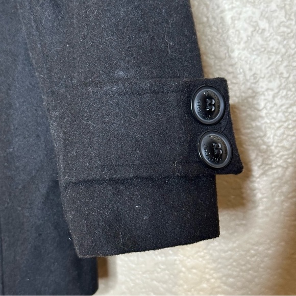 Velvet Chic Black Pea Coat Size 5 - Picture 4 of 5